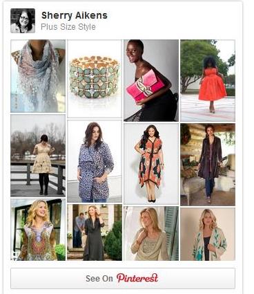 plus size fashion pintrest board