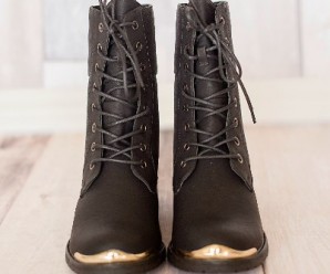 laceup boots