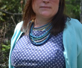 women wearing a necklace