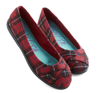 plaid shoes