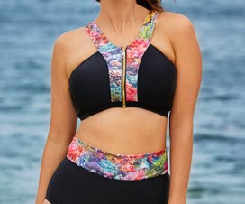 Plus size fashion for women swimsuit by laura wells on bigigrlsguide.com