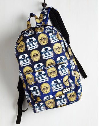 adult star wars backpack c3p0