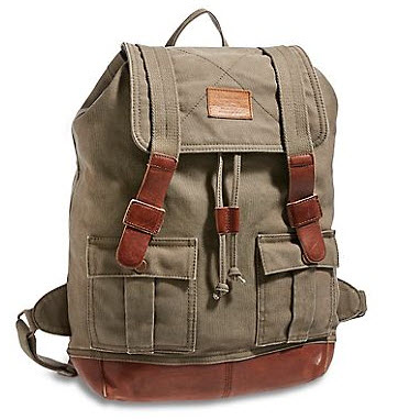 canvas backpack 