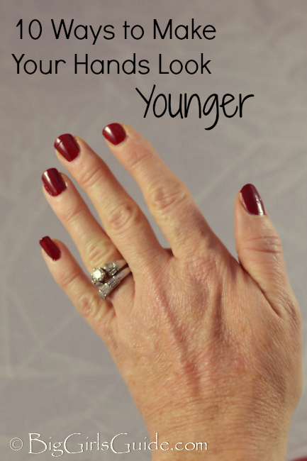Make your hands look younger