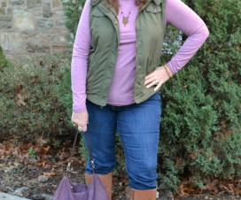 Plus Size Vest and Turtleneck easy outfit Plus size blogger Sherry Aikens ootd Plus Size Womens Fashion