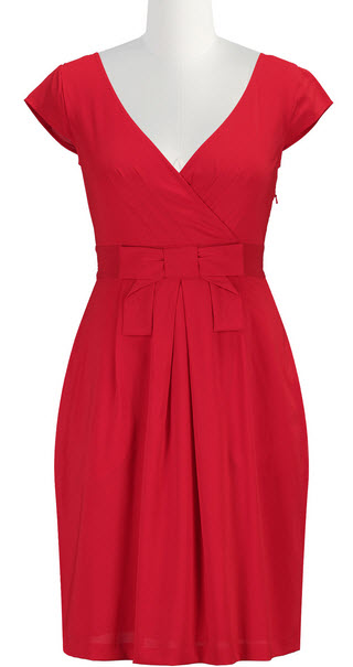 Red dress for women over 40 