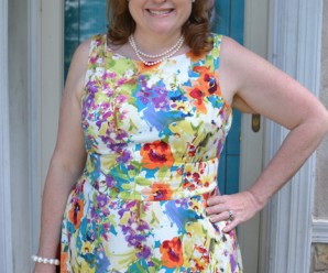 PLus fashion for womens BigGirlsGuide blogger Sherry Aikens Plus size dresses for women over 40